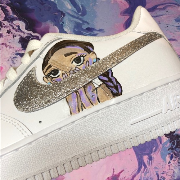 custom air force 1 ariana grande
